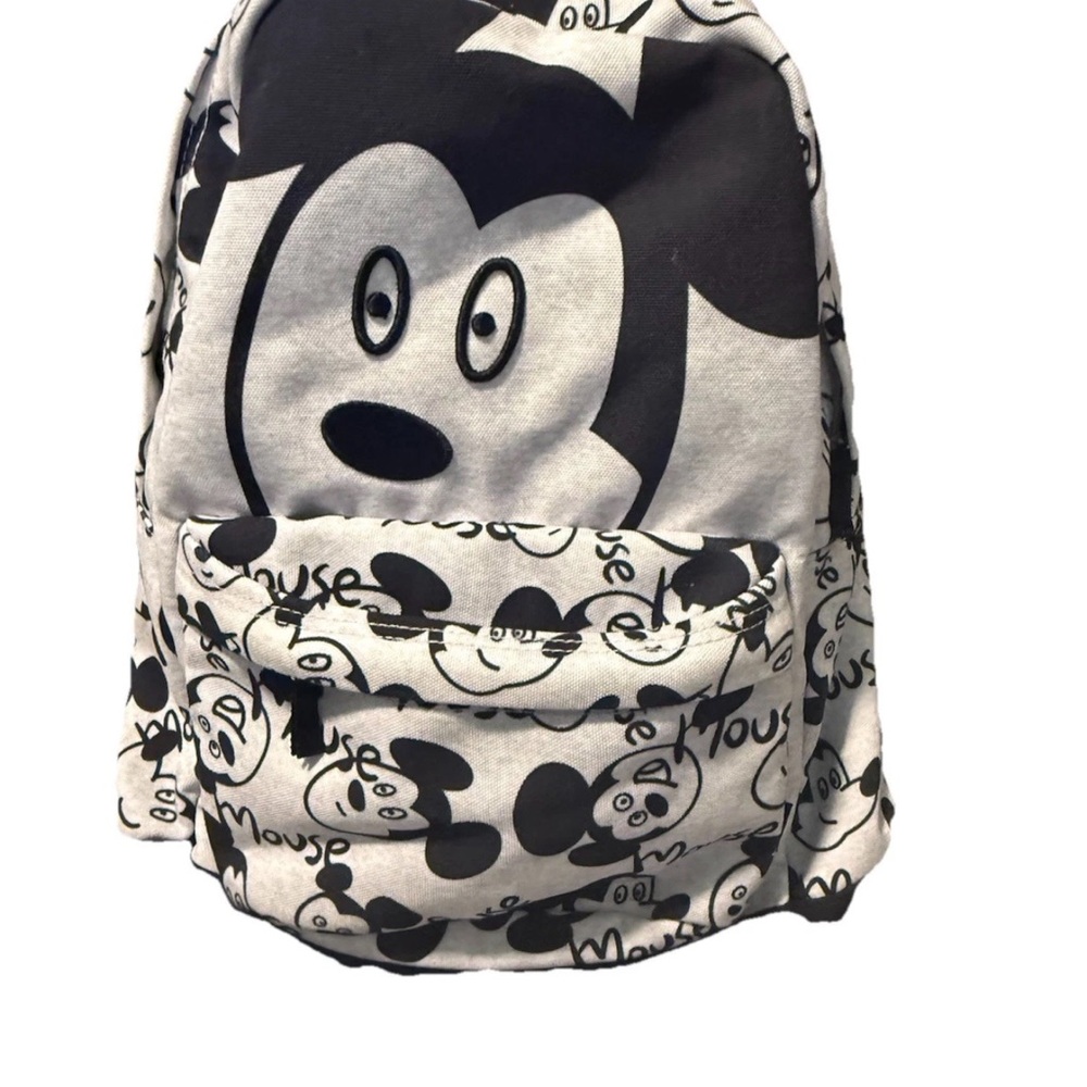 Disney Mickey Mouse Black and White Backpack